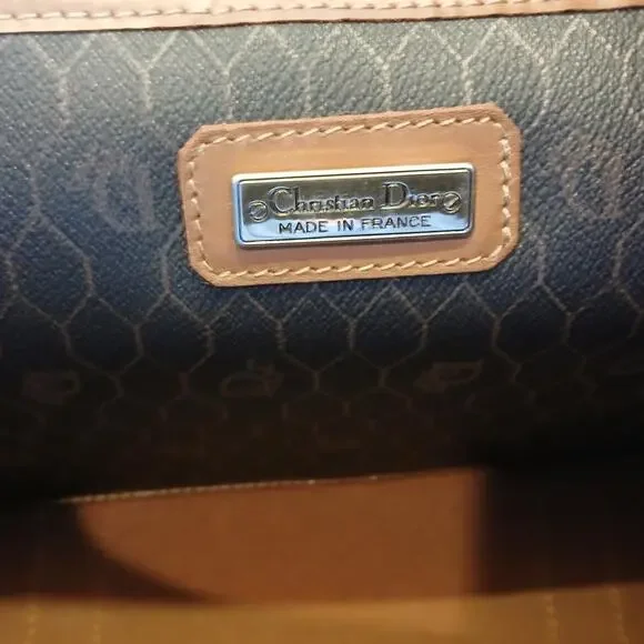 FLASH SALE Authentic Christian Dior Honeycomb Boston Medium Weekender Bag